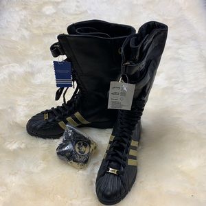 Adidas Missy Elliott Remix leather boots
